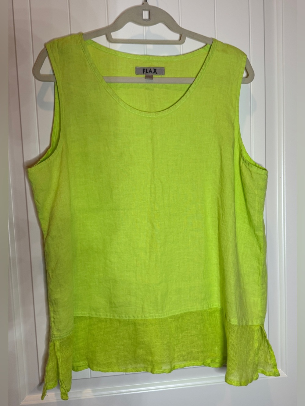Flax Linen Top-L
